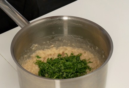 Фото шага рецепта Лепешка с фасолью лобиани 137205 шаг 5  