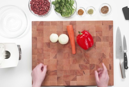 Фото шага рецепта Лобио поодесски 176038 шаг 1  