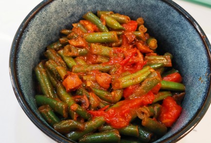 Фото шага рецепта Лобио с грибами 174166 шаг 10  