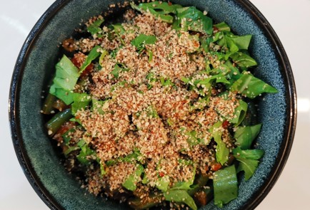 Фото шага рецепта Лобио с грибами 174166 шаг 12  