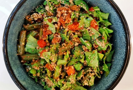 Фото шага рецепта Лобио с грибами 174166 шаг 13  