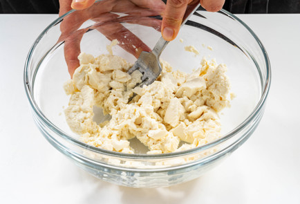 Фото шага рецепта Лодочки из кабачков с тофу и грибами 189599 шаг 6  