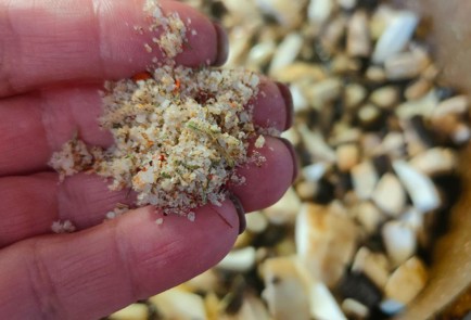 Фото шага рецепта Лоранский пирог на слоеном тесте с курицей и грибами 189265 шаг 7  