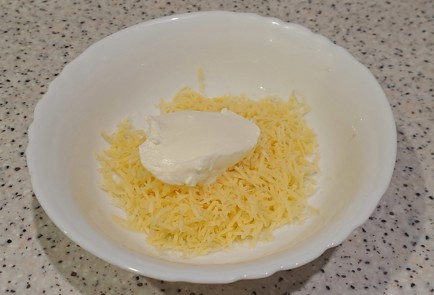 Фото шага рецепта Лосось с сыром запеченный в духовке 187898 шаг 5