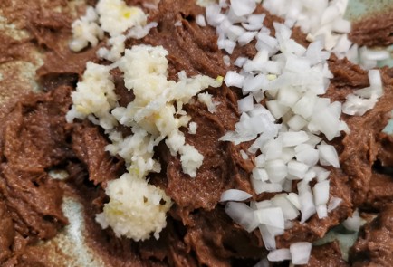 Фото шага рецепта Луковочесночный кетохлеб 153018 шаг 6  