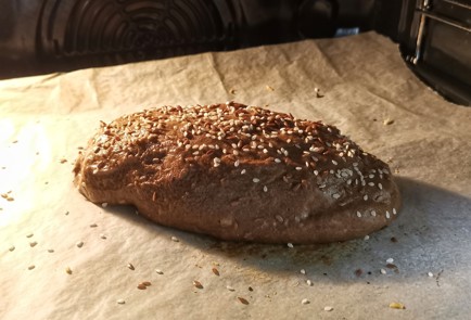 Фото шага рецепта Луковочесночный кетохлеб 153018 шаг 9  