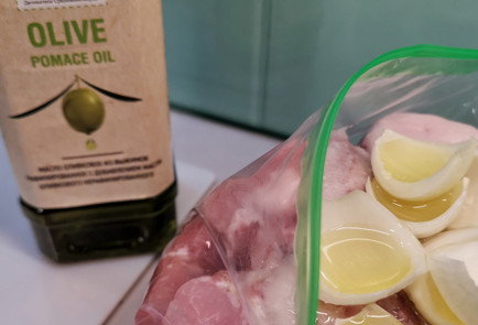 Фото шага рецепта Луковый маринад для шашлыка из свиной шеи 151519 шаг 10  