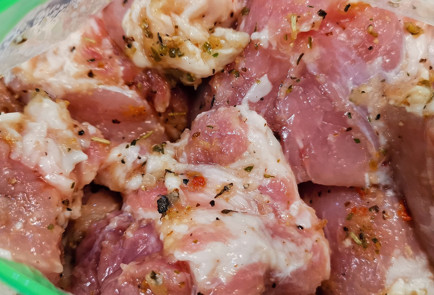 Фото шага рецепта Луковый маринад для шашлыка из свиной шеи 151519 шаг 12  