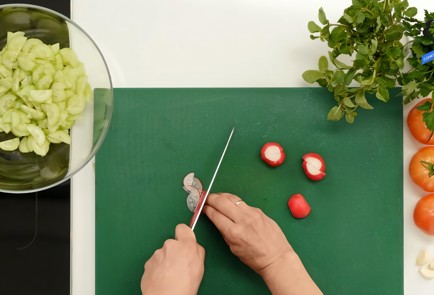 Фото шага рецепта Магрибский салат с кускусом и руколой 92165 шаг 2  