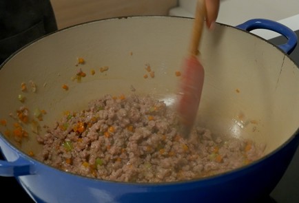 Фото шага рецепта Макароны с фаршем 151180 шаг 5  