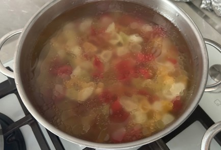 Фото шага рецепта Макароны с фаршем 190035 шаг 9  