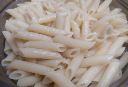 Фото шага рецепта Макароны с соусом песто и куриной грудкой 188870 шаг 9  