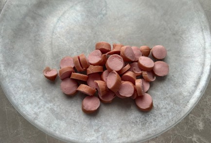 Фото шага рецепта Макароны с сосисками в томатном соусе 189777 шаг 3  