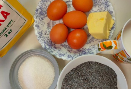 Фото шага рецепта Маковый кекс 188765 шаг 1  