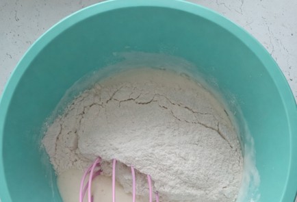 Фото шага рецепта Маленькие рисовые панкейки с шоколадом для любимой 191312 шаг 3  