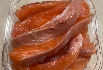 Фото шага рецепта Малосольная форель 151379 шаг 8  