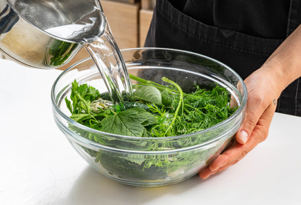 Фото шага рецепта Малосольные огурцы с яблоком 189602 шаг 8  