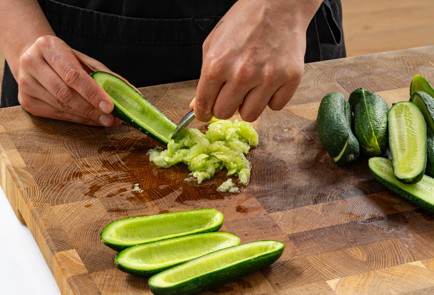 Фото шага рецепта Малосольные огурцы в азиатском стиле 189601 шаг 6  