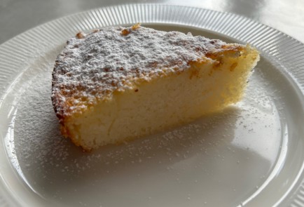 Фото шага рецепта Манник на рисовой манке 174244 шаг 10  