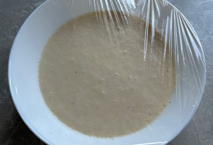 Фото шага рецепта Манник на рисовой манке 174244 шаг 6  