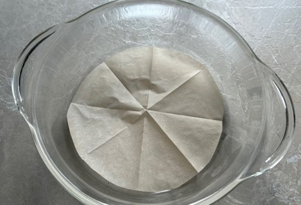 Фото шага рецепта Манник на рисовой манке 174244 шаг 7  