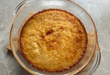 Фото шага рецепта Манник на рисовой манке 174244 шаг 9  