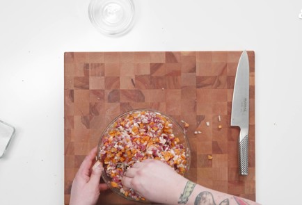 Фото шага рецепта Манты с бараниной и тыквой 175825 шаг 8  