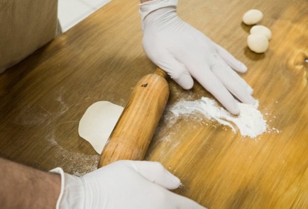 Фото шага рецепта Манты с бараниной 138572 шаг 10  