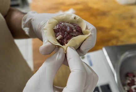 Фото шага рецепта Манты с бараниной 138572 шаг 11  