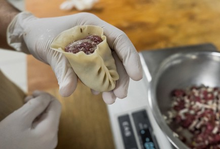 Фото шага рецепта Манты с бараниной 138572 шаг 12  