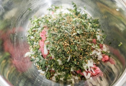 Фото шага рецепта Манты с телятиной 138573 шаг 5  