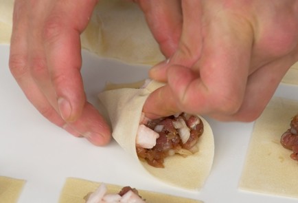 Фото шага рецепта Манты 151441 шаг 9  