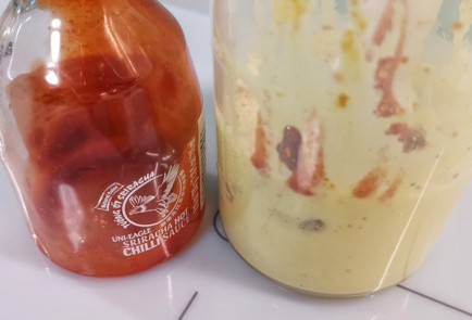 Фото шага рецепта Майонезный соус для овощей 152603 шаг 8  