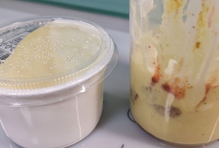 Фото шага рецепта Майонезный соус для овощей 152603 шаг 9  