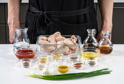 Фото шага рецепта Маринад для крылышек барбекю 191689 шаг 1  