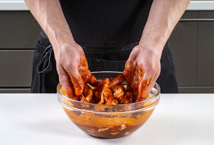 Фото шага рецепта Маринад для крылышек барбекю 191689 шаг 9  