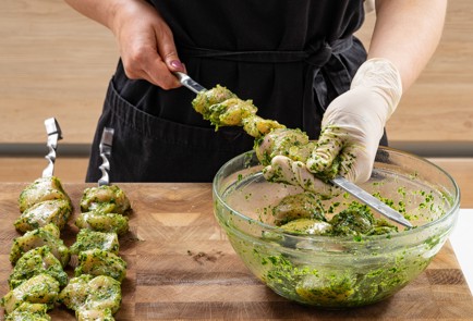 Фото шага рецепта Маринад для куриного шашлыка 189033 шаг 7  