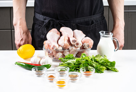 Фото шага рецепта Маринад для куриных голеней на мангале 191691 шаг 1  