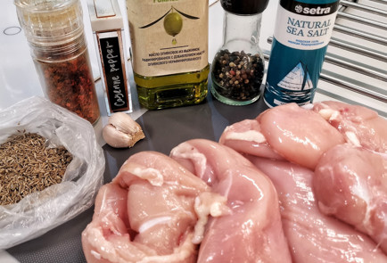 Фото шага рецепта Маринад для шашлыка из курицы с зирой 151517 шаг 1  