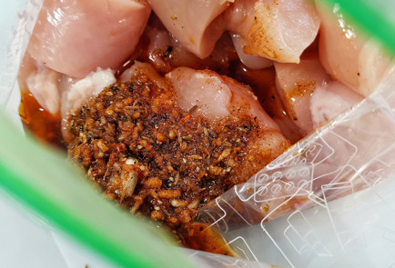 Фото шага рецепта Маринад для шашлыка из курицы с зирой 151517 шаг 11  