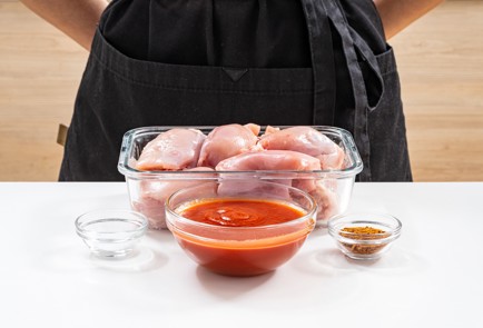 Фото шага рецепта Маринад для шашлыка из курицы 189036 шаг 1  