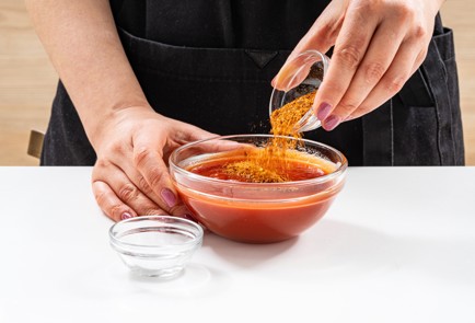 Фото шага рецепта Маринад для шашлыка из курицы 189036 шаг 3  