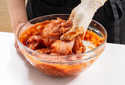 Фото шага рецепта Маринад для шашлыка из курицы 189036 шаг 4  