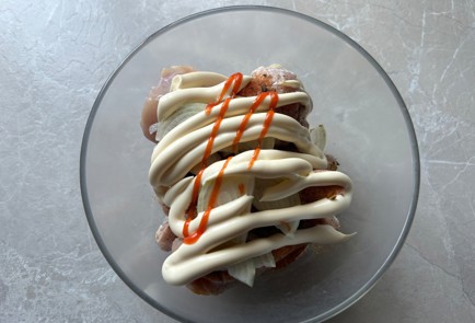 Фото шага рецепта Маринад для шашлыка из курицы 189758 шаг 8  