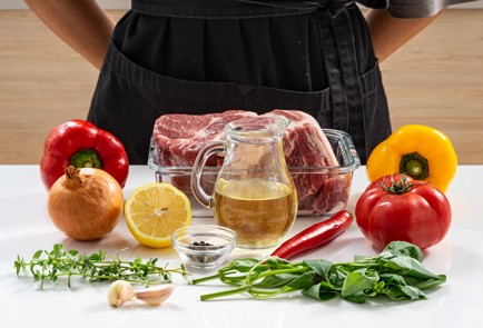 Фото шага рецепта Маринад для шашлыка на белом вине 186439 шаг 1  