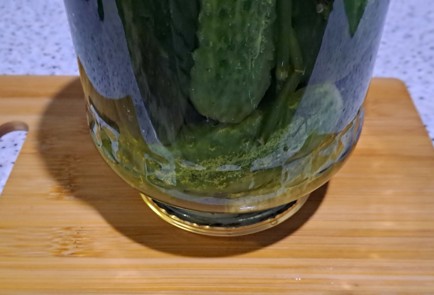 Фото шага рецепта Маринованные огурцы на зиму без стерилизации 186693 шаг 13  