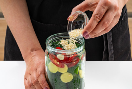 Фото шага рецепта Маринованные огурцы с имбирем 189116 шаг 7  