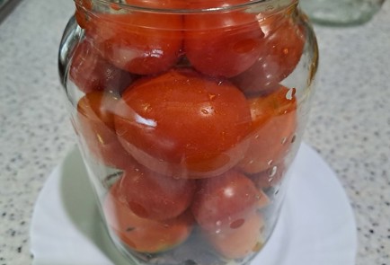 Фото шага рецепта Маринованные помидоры на зиму со свеклой 190225 шаг 7  