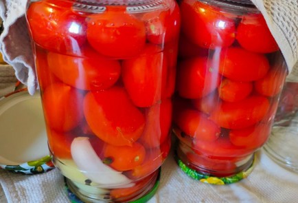 Фото шага рецепта Маринованные помидоры на зиму 190114 шаг 14  