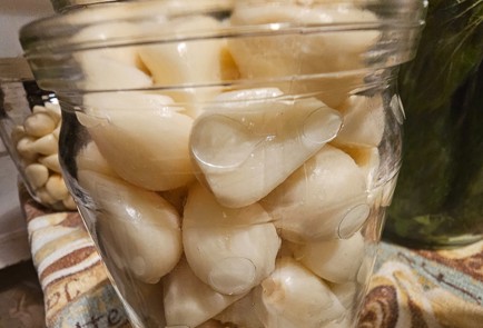 Фото шага рецепта Маринованные зубчики чеснока 187045 шаг 8  